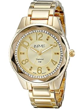 AUGUST STEINER Damen-Armbanduhr AS8122YG Analog Quarz AS8122YG