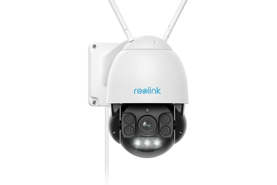 Reolink 5MP PTZ WLAN Kamera Outdoor, RLC-523WA (Generalüberholt) | 5X Optischer Zoom, 60m Vollfarb-Nachtsicht, 2,4/5GHz 