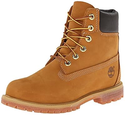 Timberland 6" Premium Boot - W, Chaussures Montantes femme - Marron (Wheat Nubuck) - 38 EU