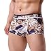 Produktbild Jaminy Sommer 2018 Baumwolle Männer Transparente Unterwäsche Drucken Boxer Briefs Shorts Ausbeulen Beutel Unterhose Unterwäsche Schlüpfer String Boxer Slips Shorts Bulge (L, Navy)