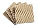 Produktbild dura-grip dg2sq-8 schwere Pflicht, rutschfesten Gummi (kein Kleber oder Nägel) Möbel Boden Pads, Protektoren, 5,1 cm L, Set Von 8