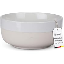 BUTLERS ME TIME Schale Lieblingsmensch, Müslischale aus Steinzeug, 650 ml