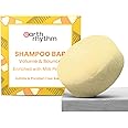 Earth Rhythm Milk Shampoo Bar, | Gentle on Hair, Daily Use, Sulphate & Paraben Free, Plastic Free 80g (Cardboard)