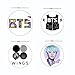 Price comparison product image BTS Stickers ARMY fan Scrapbook DIY Laptop iPhone Phone | kPOP Fans (Large Stickers)