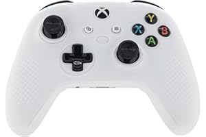 ECHZOVE Xbox Series X/S Controller Silikon Schutzhülle für Xbox Series X/S Controller - Transparent