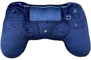 Hômadict Mega - Cojín Controlador PS4 para Gamer y Fanático, Material Ultrasuave, Agradable de Apretar, Tamaño 40 x 35 cm, Licencia Oficial Sony Playstation, Azul