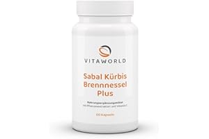 ‎VITA WORLD Vita World Sägepalme Sabal-Kürbis-Brennessel Plus 60 Kapseln Apotheken Herstellung Saw Palmetto