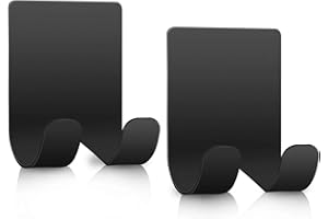 FHGLER 2 Stück Rasierer Halter Haken,Wasserdichter Edelstahl 304 Rasierer Halterung Dusche,ohne Bohren Rasierhalter,Wasserdichte Wandhaken Selbstklebend für Tür, Wand, Badezimmer, Küche(2 Stück)