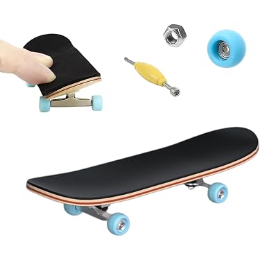 agicat Set di 12 ini Skateboard da Dita I 9,5 x 2,6 c I Fingerboard