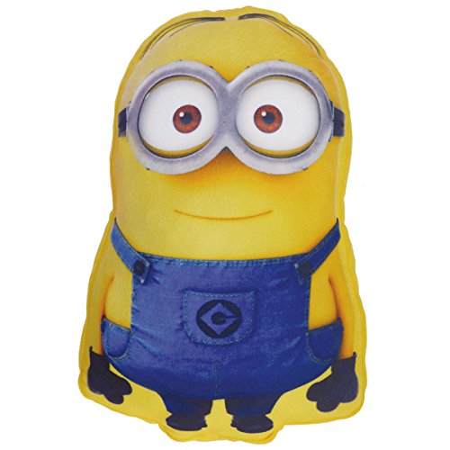 Minions 042982 3D Kissen Corps, Polyester, 28 x 50 cm