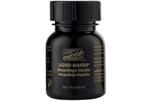 ‎MEHRON Mehron Liquid Make-up - Black (30 Ml)