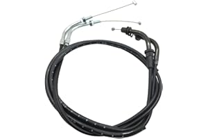 YECNECTY 1 par de cables del acelerador de motocicleta, cables de aceite, accesorios de freno de motocicleta, piezas para Yamaha Virago XV250 XV125 V Star 250