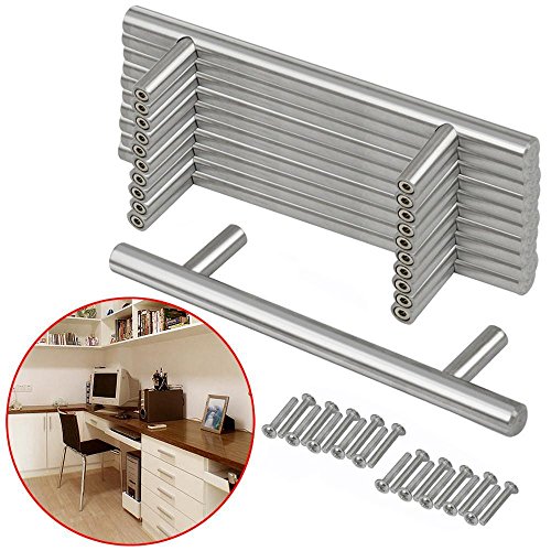 Preisvergleich Produktbild Yahee 20x Stangengriff Möbelgriffe Relinggriff Türgriffe Edelstahl 150 mm