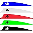 50 Plumes De Dinde Naturelles Pour Flèches De Tir à L'arc – 3,4,5 Pouces – Forme Shield