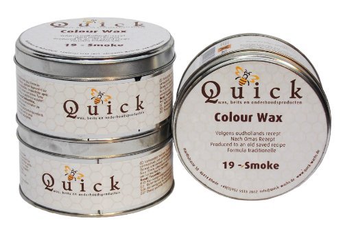 Quick Möbel Wachs **ALLE FARBEN** Antikwachs Furniture Wax Möbelpflege Politur (Smoke)