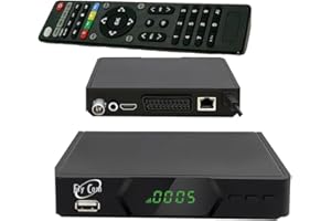 Dacada 2005 TDT HD y TDT 2 Decodificador Alta Definición USB Rec TDT