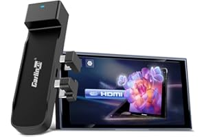 Carlinkit CarPlay e Android Auto, FireDrive Link Pro con HDMI per Fire TV Stick, dongle wireless e convertitore TV auto per CarPlay con cavo OEM, Plug