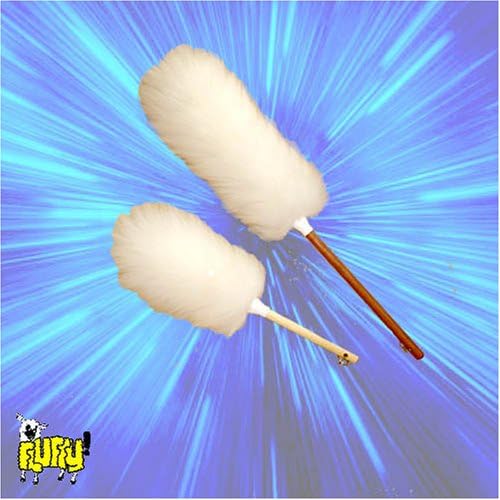 Duster 12" &amp; 19" Wooden Handle Lambswool Dusters.GREAT GIFT IDEA