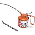 ACHRO Oil Can 1/2 Pint for Car and Bike, Lever Type Pump Body with 16 cm Nozzle (238ml, Fix And Flexible Spout)