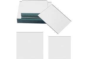 PH PandaHall 20 pz Piastrelle A Specchio in Vetro di Forma Quadrata per Stampi Pieghevoli per Specchietti Compatti, Oggettistica per La Casa e Artigianato Fai-Da-Te, 76/100mm