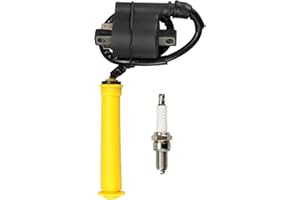 LEETUTA Ignition Coil Spark Plug and Cap for Honda 420 ATV Rancher 420 TRX420 PFA/FPM/FA/FPE/TE/TM/FE/FM 2007-2013 OEM 30510-HP5-601 30700-MBN-671