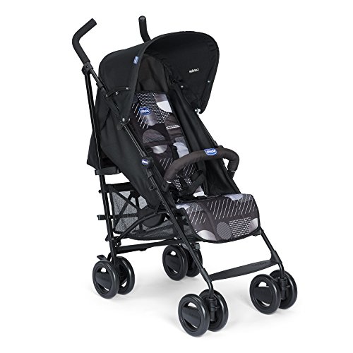 Chicco London - Silla de paseo, 7.2 kg, compacta y manejable, color negro