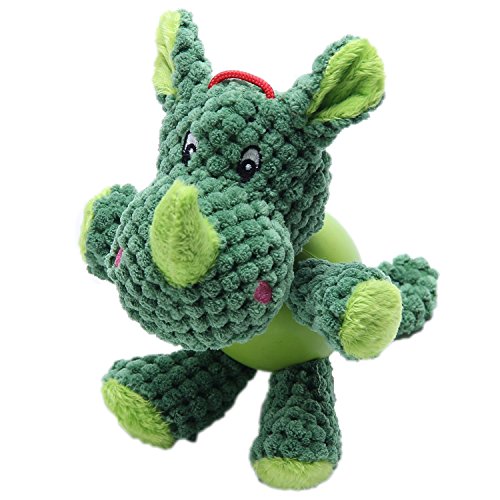 ltuotu perro Squeaker juguetes para agresivo chewers aburrimiento Indestructible pequeñas y medianas perros