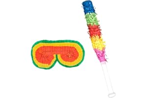 Set Pignatta Fiesta Mexico (masque et bâton)