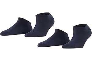 ESPRIT Mujer Uni 2-Pack calcetines cortos Transpirable Ecológico Sostenible Algodón Corto Hasta el Tobillo Reforzado Suave Costura Plana Para Dedos Sin Presión Liso 2 pares
