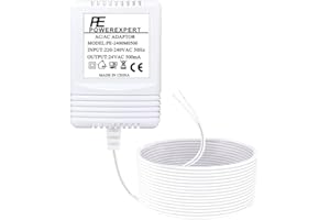 LIANSUM 24V 500mA C Wire Adapter Compatible with Thermostat and Doorbell Transformer, Compatible with Ring Doorbell, Nest, Ecobee, Sensi Smart WiFi Thermostat, Honeywell, Nest Hello,8M (315") Cord