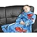 Childrens/Kids Boys Disney Cars 2 Sleeved Fleece Snuggle Blanket (90cm x 120cm) (Blue/Red)