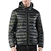Produktbild Mymyguoe Jacke Herren Winter Warme Kapuzenjacke Dicker Fester Fleece-Mantel mit Reißverschluss Baumwolle gefütterte Jacke Coat Softshell Outdoor Funktionsjacke Freizeitjacke Große Größe