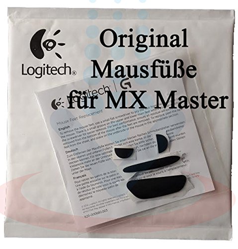 1x Set Glides / Mausgleiter / Maus Füße für Logitech MX Master (Original Ersatzteil von Logitech)