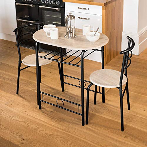 Preisvergleich Produktbild Christow 3-teiliges Frühstücksset Schwarz