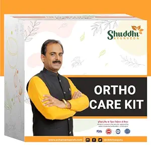 Shuddhi Ayurveda Ortho Care for Joint Pain Relief Support Supplement Package (Pack of 5 Products)