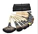 Professional 24 pcs Makeup Brush Set tools Make-up Toiletry Kit Wool Brand Make Up Brush Set Case Cosmetic brush