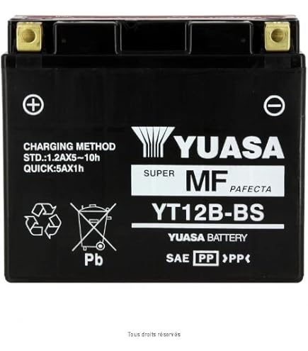 Magneti Marelli YT12B-BS Battery – For Ducati 999, 998 (2003-2006) – Made In Italy