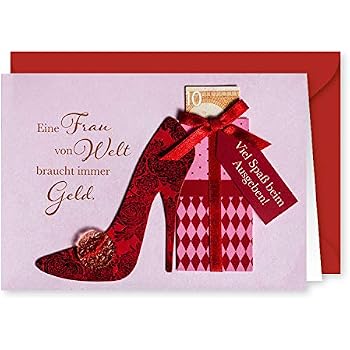 3D Popup High Heel Karte – Besondere Grußkarte Für Frauen