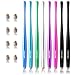 Produktbild Slim Waist Stylus by Dimples Excel (8pcs - Aqua Blue/Dark Blue/Pink/Silver/Purple/Green/2 Black)