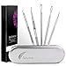 Professional Blackhead remover Kit - Remove Acne Blackheads Pimples Comedo Blemish Spot - Facial Treatment / Removal Tool Set - 5 pcs. Stainless steel - Better effect than Oil Cream Gel Mask - Smooth Face and Nose Skin Care for Men & Women