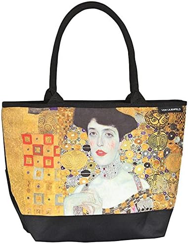VON LILIENFELDTote Bag Shopping Women Motif Art Spacious Shopper Gustav Klimt: Adele