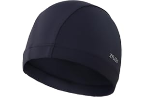 Zylioo Bonnet de bain surdimensionné XXL en tissu pour grandes têtes, bonnet de bain respirant à haute élasticité