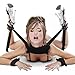 Produktbild Fetisch Bett Bondage Zurückhaltung Soft Kissen Ankle Cuffs Hand Manschetten für Paare Love Games (schwarz)