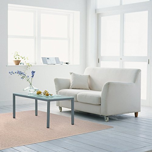 Moderner Teppich in Premium Sisal Optik | ausgezeichnet mit GUT-Siegel | pflegeleichtes Flachgewebe | viele Größen (beige, 66×130 cm) - 2