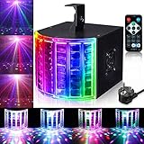 5.✔【Einfache Installation】Kompakt und leicht, einfach einstecken und loslegen. Mit der flexiblen Halterung kann es einfach im DJ-Lichtstativ oder an einem beliebigen Ort befestigt werden.