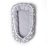 Puckdaddy Babynest „Sterne grau“ - 2