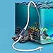 Produktbild CWYP Siphon Aquarium Reiniger, Gravel Cleaner, 2.1M Eine Hand-Siphon Pumpe Vakuum für Algen/Kies/Schmutz, für Aquarium und Fischtank