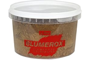 BLUMEROX Rayt 1187-71 Polvere Cemento Bianco o Grigio, Calce e Gesso. Altissimo Potere colorante. Pigmenti di Prima qualità. Colore Marrone Chiaro 09, Aas-775, 450gr