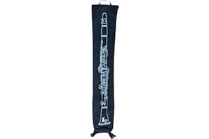 ARTIE LONDON Full length Bb Clarinet Cover. Protects from dust, slows down the cooling process which helps prevent cracks, offers additional protection if the clarinet gets knocked over, and it looks Sublime!