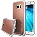 Produktbild Galaxy S7 Edge Hülle, Ringke [Mirror] Hell reflektierender Spiegel [ mit Schock-Absorption-Technologie] ultra- dünne stylische Schutzhülle für das Samsung Galaxy S7 Edge - Rosengold